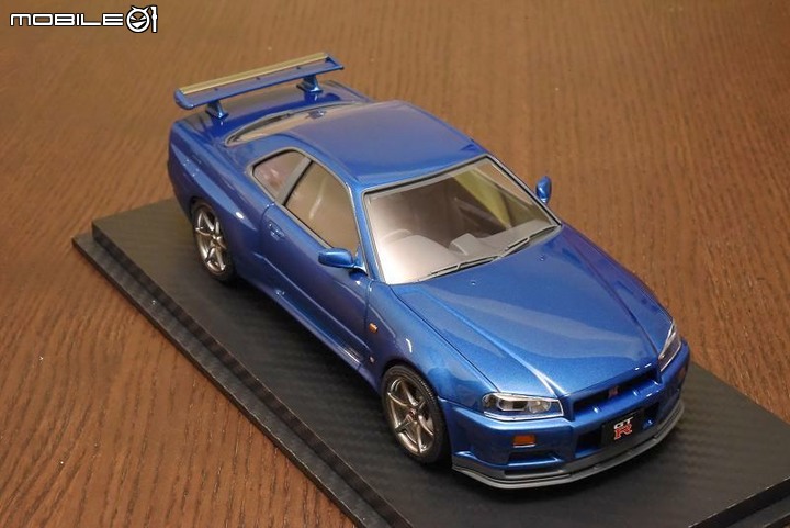 [模型製作記] TAMIYA 1/24 NISSAN SKYLINE R34
