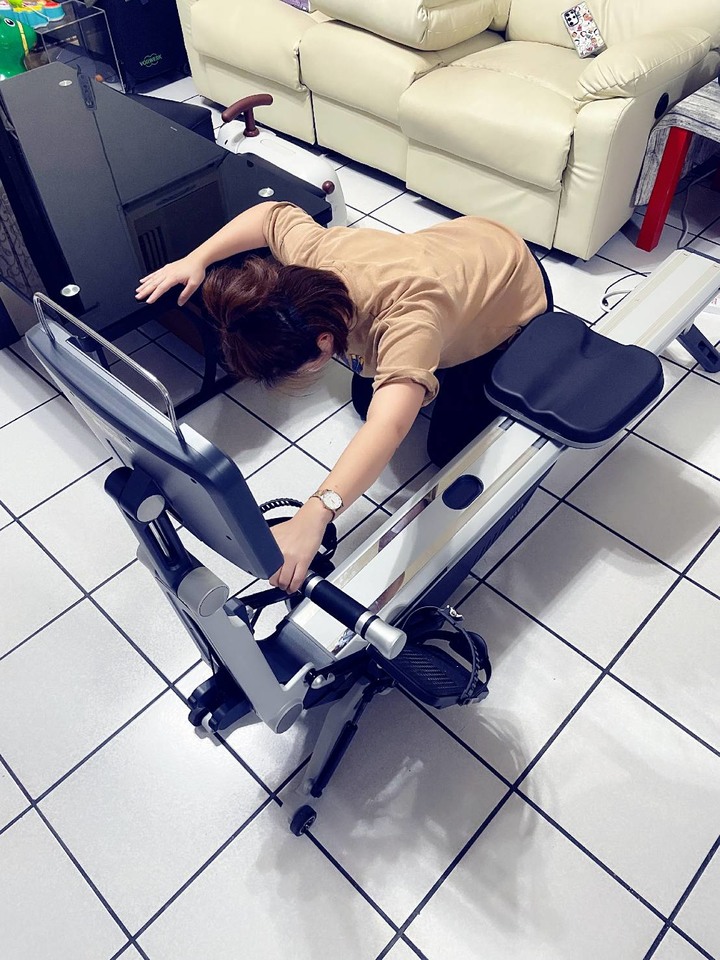 實測BGYM划船機 分享在家運動W600