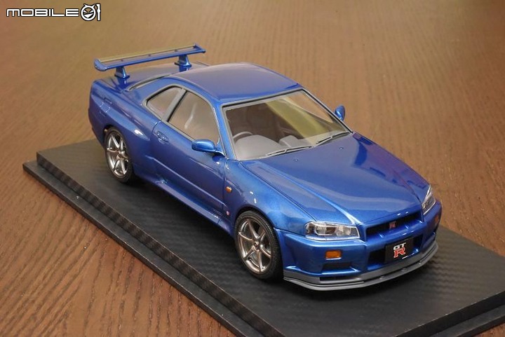 [模型製作記] TAMIYA 1/24 NISSAN SKYLINE R34