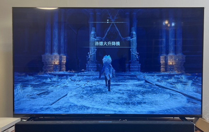 開箱一下奇美新電視+送的電烤盤