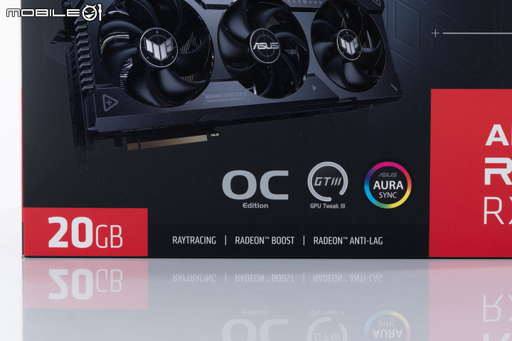ASUS TUF RX 7900 XT O20G GAMING 顯示卡開箱實測 以嶄新設計迎接效能推升