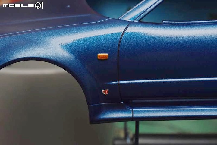 [模型製作記] TAMIYA 1/24 NISSAN SKYLINE R34