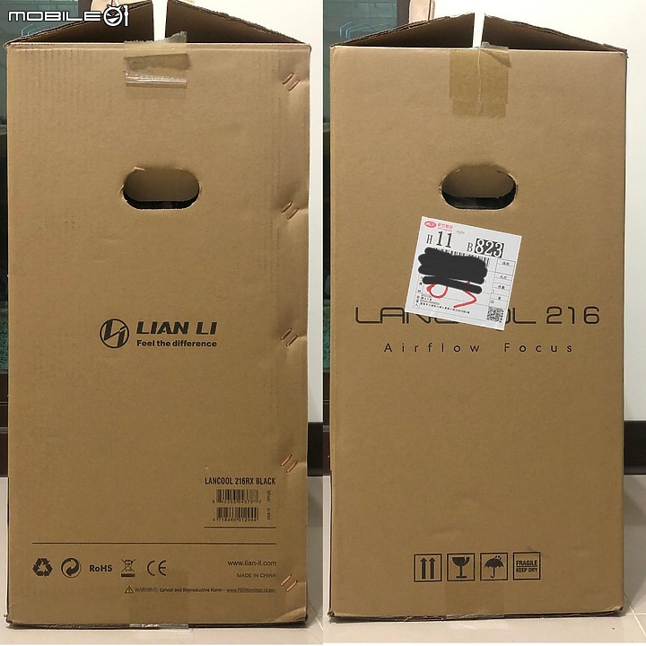 點我看大圖 可能是目前最無所不能的中塔機殼 聯力LIAN LI Lancool 216 開箱測試報告