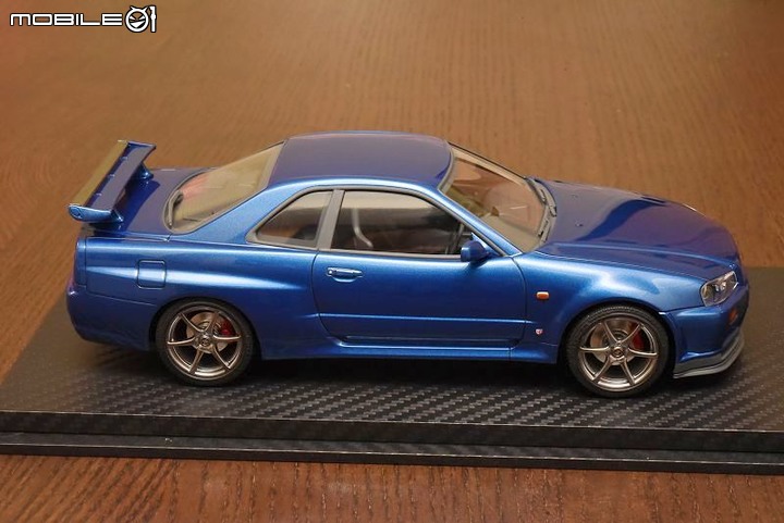 [模型製作記] TAMIYA 1/24 NISSAN SKYLINE R34