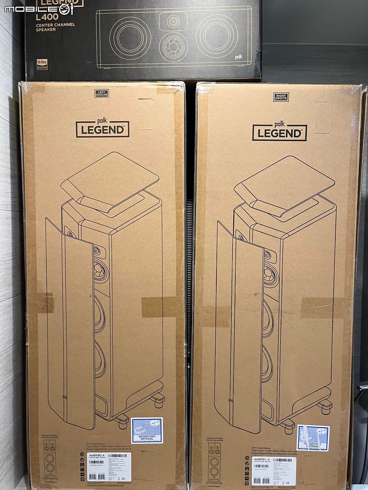美國Polk Audio Legend L800 簡單開箱