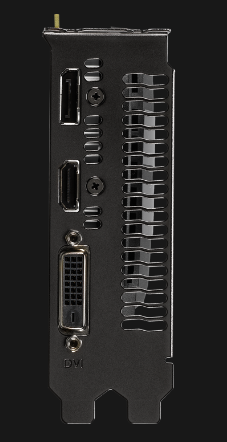 顯示卡通常需要占據兩個PCI-E插槽的空間。後來有找到只占用單槽的顯示卡。