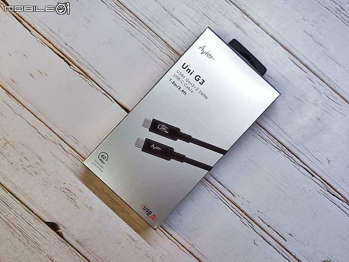 點我看大圖 USB-C充電傳輸線哪一款最好用?Avier Uni 系列高速資料傳輸充電線開箱實測