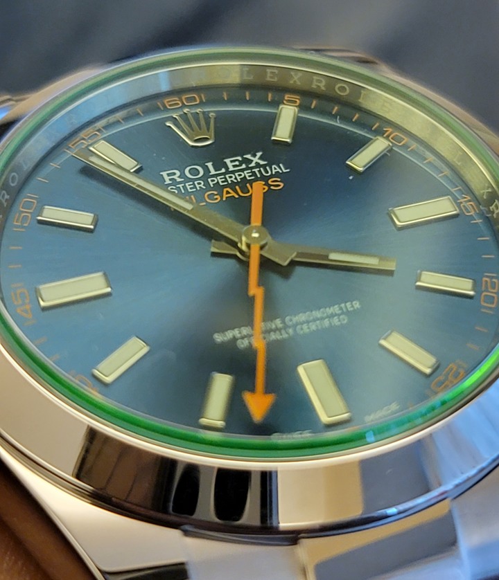 藍面Milgauss 簡單開箱