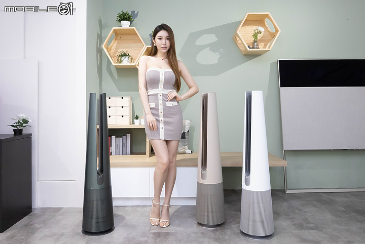 LG PuriCare AeroTower 三合一風革機|涼風、暖風又能淨化空氣,一年四季不用收!