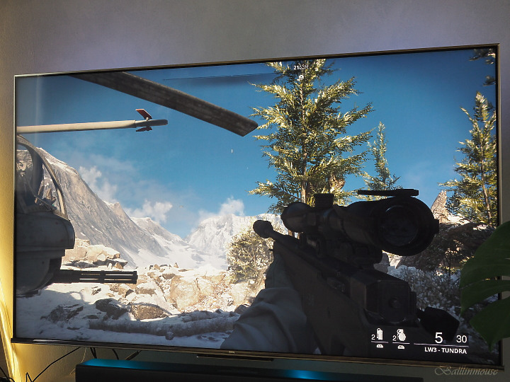 亮與暗的視覺衝擊 | BenQ MiniLed S55-940 護眼智慧電視推薦