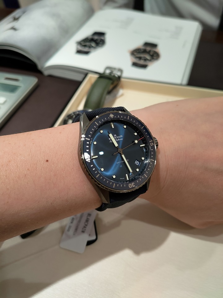 [不專業開箱] Blancpain 50噚+OMEGA 海馬+PANERAI Radiomir PAM995