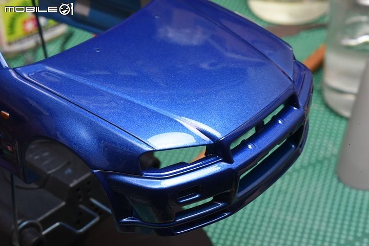 [模型製作記] TAMIYA 1/24 NISSAN SKYLINE R34