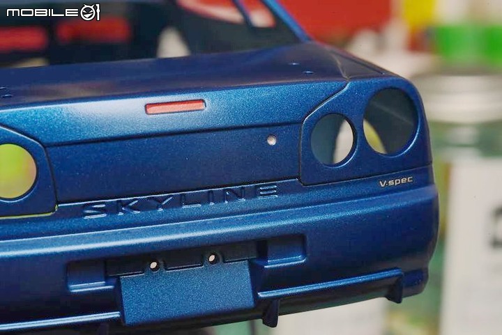[模型製作記] TAMIYA 1/24 NISSAN SKYLINE R34