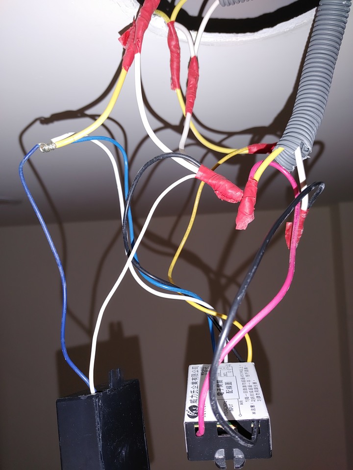 五個崁燈三段開關 薄型led 崁燈如何接?