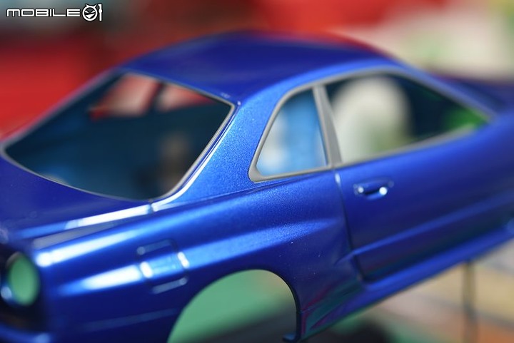 [模型製作記] TAMIYA 1/24 NISSAN SKYLINE R34