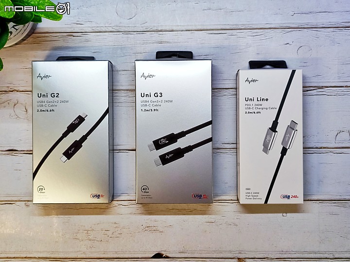 點我看大圖 USB-C充電傳輸線哪一款最好用?Avier Uni 系列高速資料傳輸充電線開箱實測