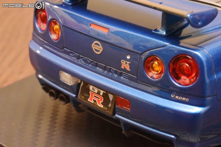 [模型製作記] TAMIYA 1/24 NISSAN SKYLINE R34