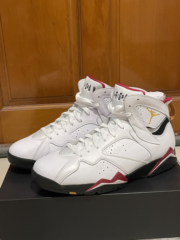 Air Jordan 7 Retro Cardinal 開箱