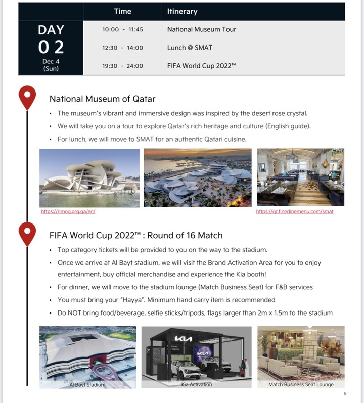 KIA Road to Inspiration- Qatar FIFA World Cup 2022之旅