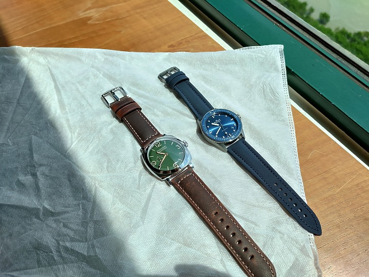 [不專業開箱] Blancpain 50噚+OMEGA 海馬+PANERAI Radiomir PAM995
