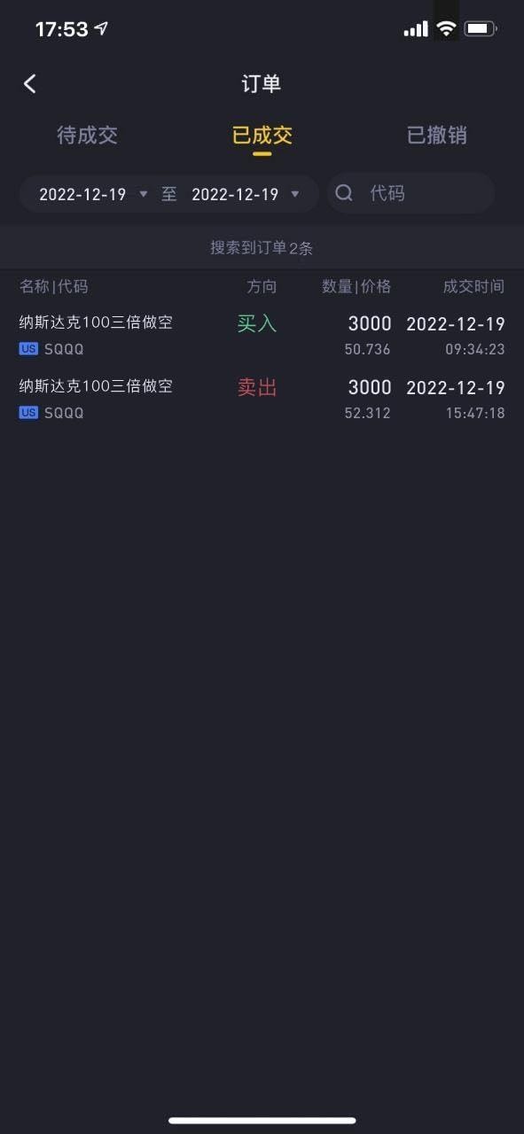 美股，日记