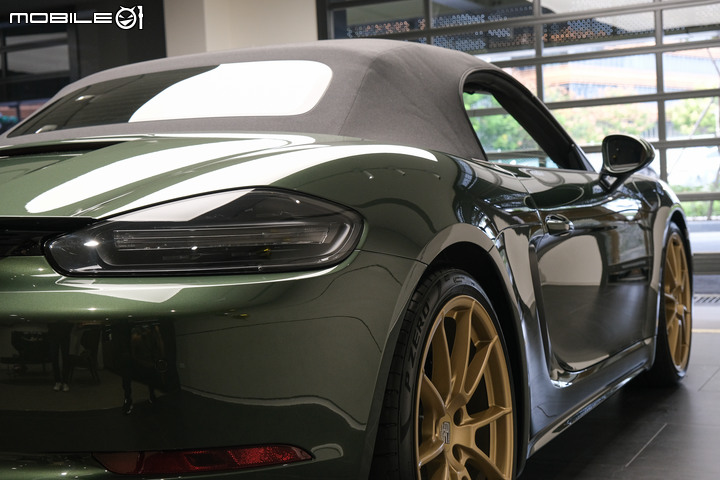 敬我的最愛,結婚20週年的紀念禮物;Porsche 718 Boxster GTS 開箱分享