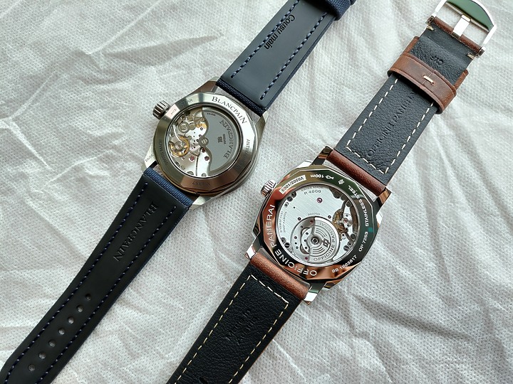 [不專業開箱] Blancpain 50噚+OMEGA 海馬+PANERAI Radiomir PAM995