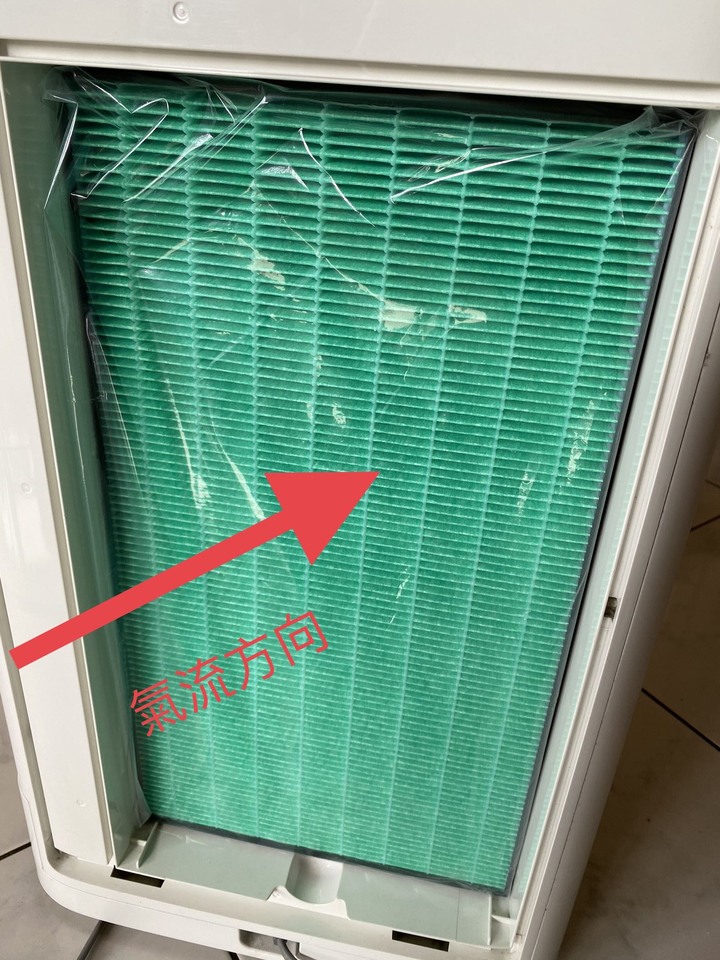 關於HEPA濾網安裝方向疑問