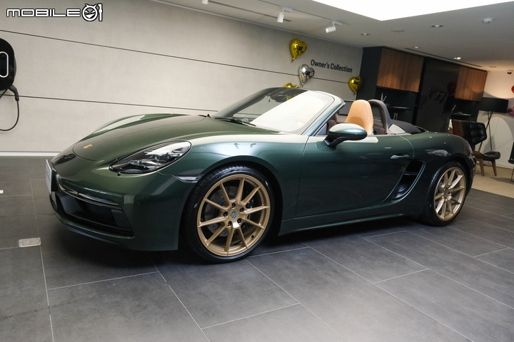 敬我的最愛,結婚20週年的紀念禮物;Porsche 718 Boxster GTS 開箱分享