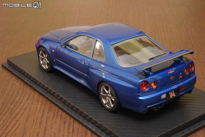 [模型製作記] TAMIYA 1/24 NISSAN SKYLINE R34