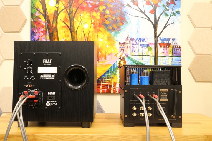 ELAC SUB1020重低音開箱及重低音擺位和調校分享