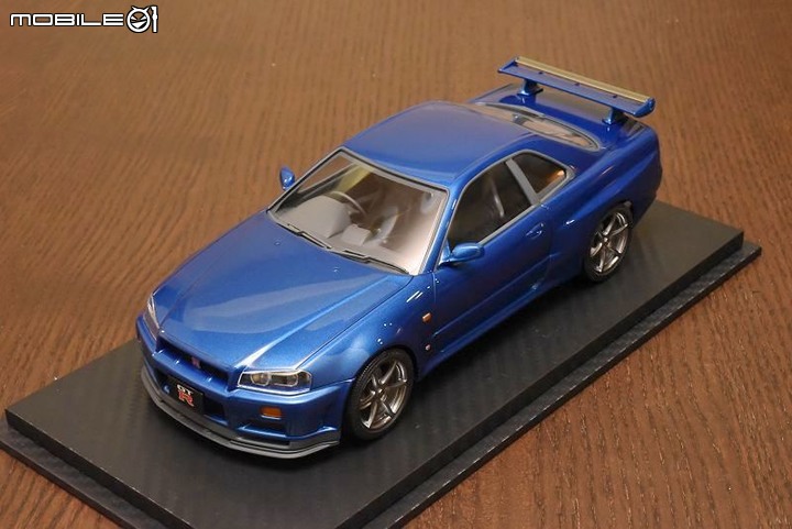 [模型製作記] TAMIYA 1/24 NISSAN SKYLINE R34