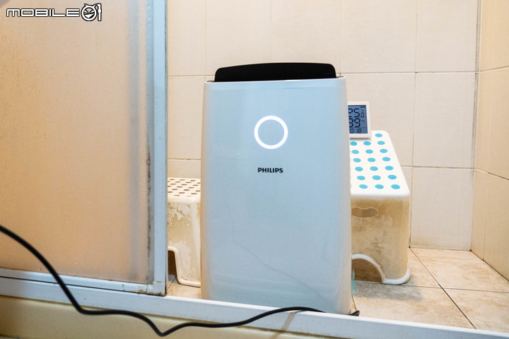 PHILIPS 飛利浦 DE3203 除濕機實測 以 30 分鐘快速除濕性能還你乾爽舒適