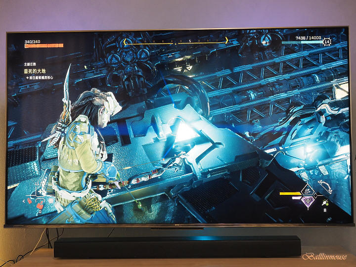 亮與暗的視覺衝擊 | BenQ MiniLed S55-940 護眼智慧電視推薦