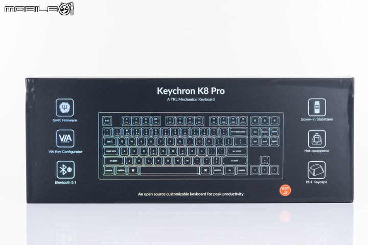 Keychron K8 Pro TKL 機械鍵盤開箱試用 以開源軟體賦予更多自訂功能的專業輸入工具