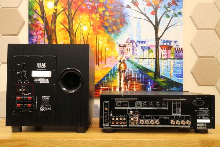 ELAC SUB1020重低音開箱及重低音擺位和調校分享