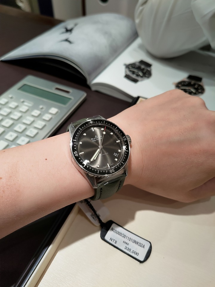 [不專業開箱] Blancpain 50噚+OMEGA 海馬+PANERAI Radiomir PAM995