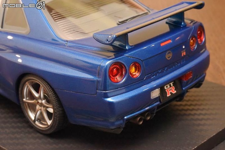 [模型製作記] TAMIYA 1/24 NISSAN SKYLINE R34