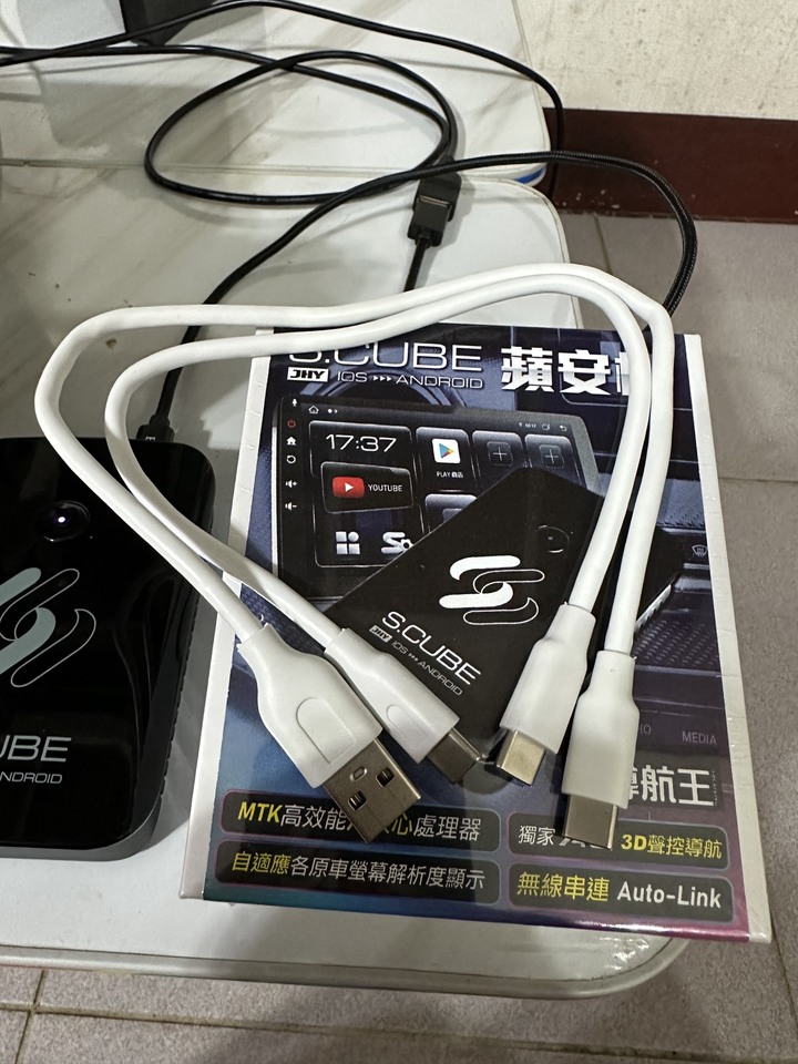 點我看大圖 JHY S.Cube 蘋安機,簡單開箱,獨家內建正版 導航王A6!