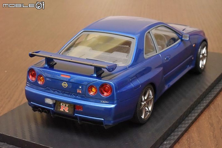 [模型製作記] TAMIYA 1/24 NISSAN SKYLINE R34