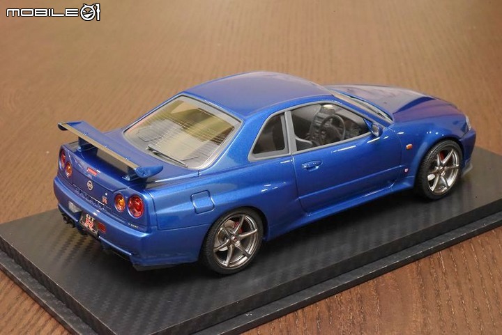 [模型製作記] TAMIYA 1/24 NISSAN SKYLINE R34