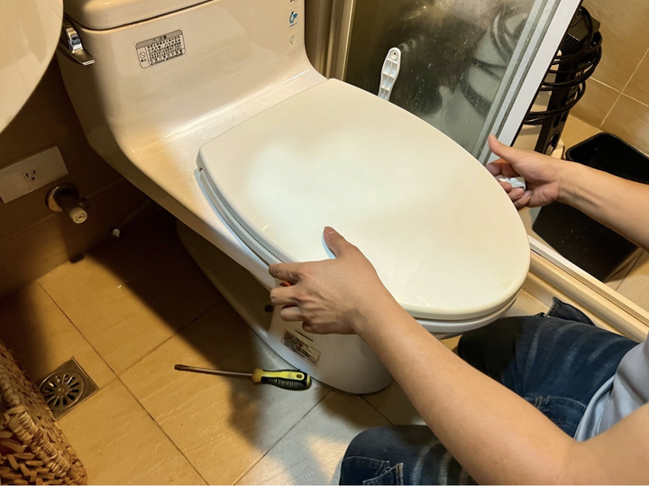 開箱 凱撒溫水便蓋TAF170 10分鐘安裝過程+心得