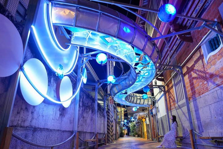 全台最美光之小鎮登場！月之美術館「2022漫月美行動」點亮台南鹽水