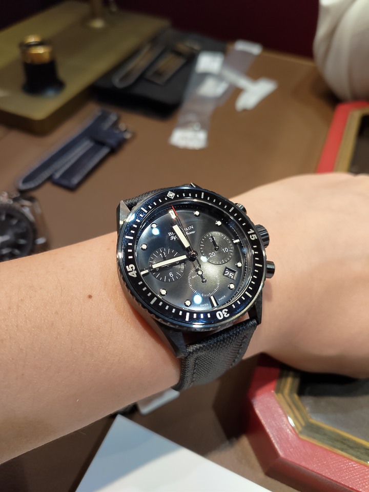 [不專業開箱] Blancpain 50噚+OMEGA 海馬+PANERAI Radiomir PAM995