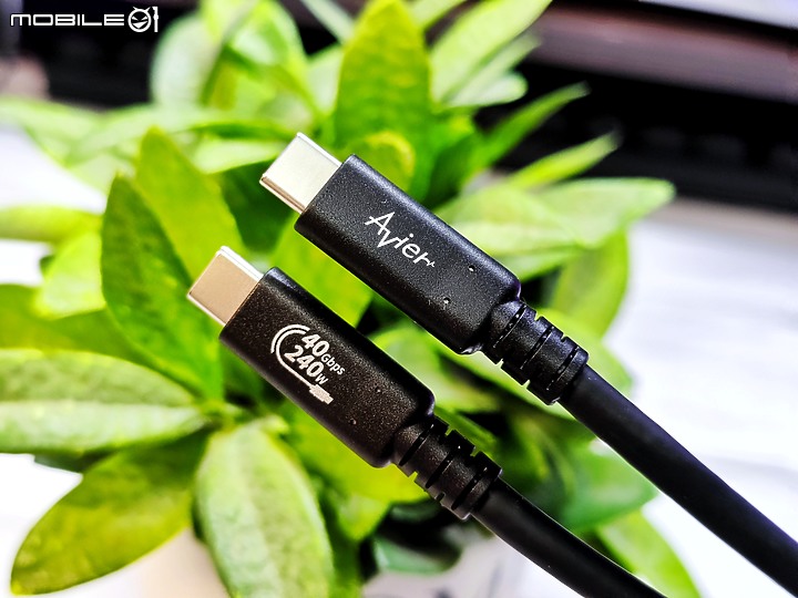 點我看大圖 USB-C充電傳輸線哪一款最好用?Avier Uni 系列高速資料傳輸充電線開箱實測