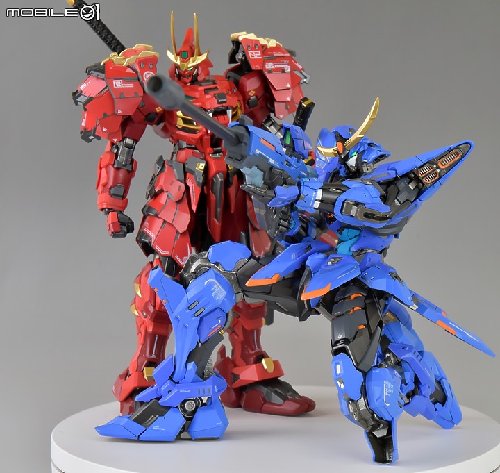 【MOSHOW】 先祖效應 第二彈 五刀流! 梵天丸 伊達政宗 可動玩具開箱介紹