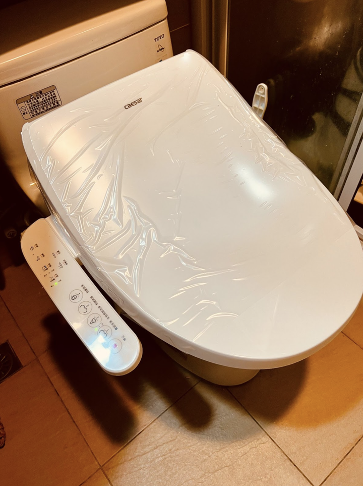 開箱 凱撒溫水便蓋TAF170 10分鐘安裝過程+心得