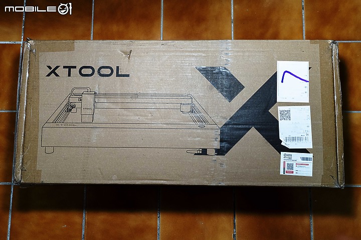 點我看大圖 【開箱實測】xTool D1 Pro 20W 雷雕機開箱