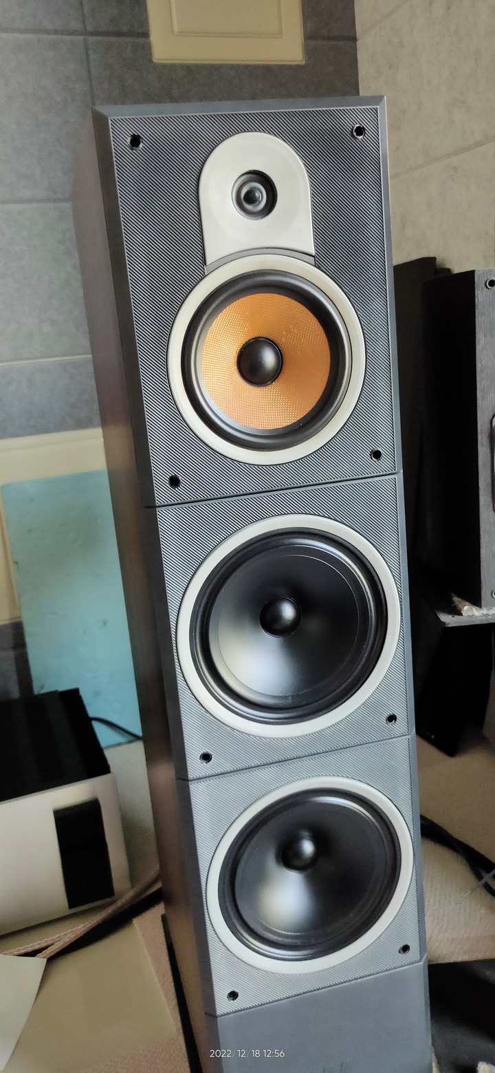 B&W DM640I更換高音單體