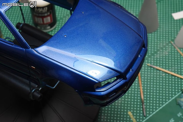 [模型製作記] TAMIYA 1/24 NISSAN SKYLINE R34